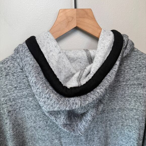 Express Men's Fleece Lined Pullover Hoodie Sweater Gray Size Large - Picture 8 of 8